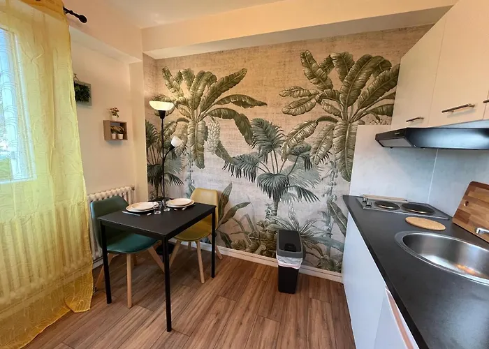 Amazonite, Proche Centre De Stationnement à Proximité Apartamento Caen